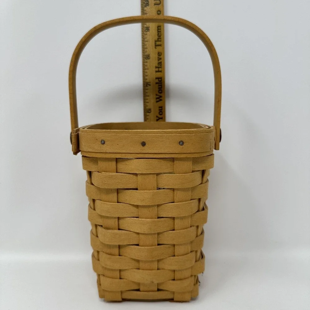 Vintage Longaberger 1998 Horizon of Hope‎ Basket with Plastic Liner Made in USA